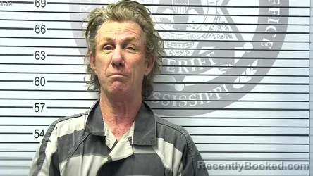 Mugshot of PATRICK NORMAN BESEAU booked in Harrison County, Mississippi on March 25, 2026