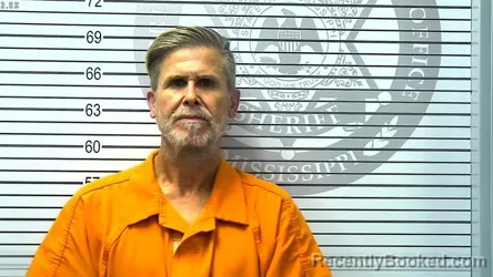 Mugshot of PHIL STANLEY DEARMAN booked in Harrison County, Mississippi on March 12, 2026