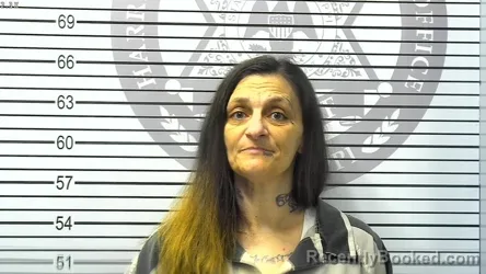 Mugshot of RAQUEL LYNN BOUSEGARD booked in Harrison County, Mississippi on March 6, 2026