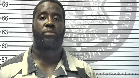 Mugshot of REGINALD DESHUN COLEMAN booked in Harrison County, Mississippi on March 6, 2026