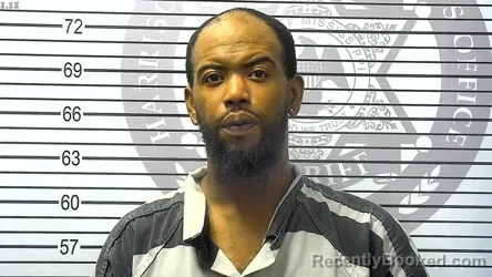 Mugshot of RYAN NICHOLAS GATES booked in Harrison County, Mississippi on April 5, 2026