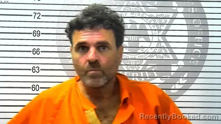 Mugshot of RODNEY JOSEPH MORAN booked in Harrison County, Mississippi on March 8, 2026