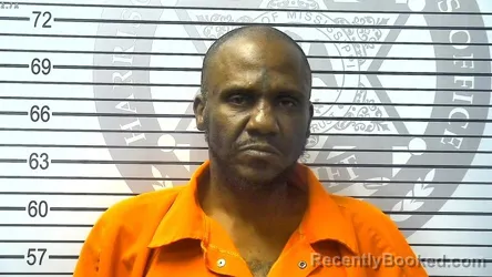 Booking photo from Harrison County, Mississippi