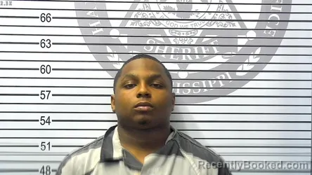 Mugshot of SEDERICK LEON COTTRELL LOTT booked in Harrison County, Mississippi on March 17, 2026