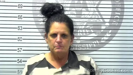 Mugshot of SUNNI KRISTA MITCHELL booked in Harrison County, Mississippi on March 9, 2026