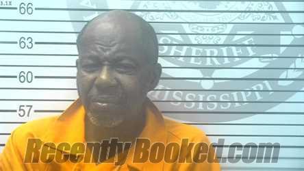 Booking photo from Harrison County, Mississippi