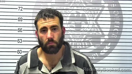 Mugshot of TRAY RICHARD ANDERSON booked in Harrison County, Mississippi on March 17, 2026