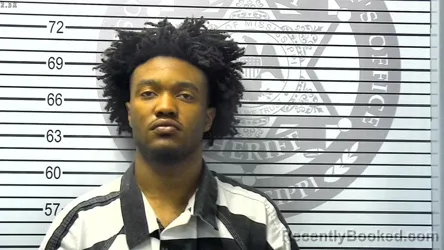 Mugshot of TAYLYN DEVON BROWN booked in Harrison County, Mississippi on March 24, 2026