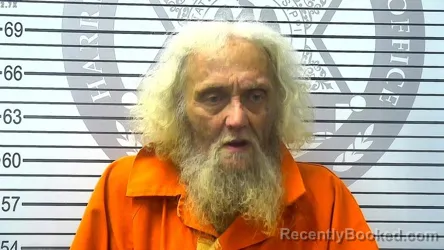 Booking photo from Harrison County, Mississippi