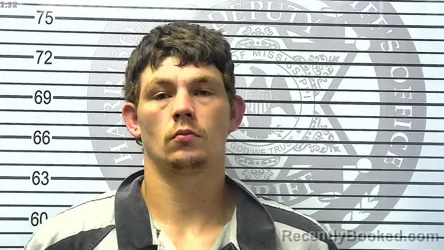 Mugshot of TOMMY JAMES HARVEY booked in Harrison County, Mississippi on March 14, 2026