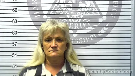 Mugshot of TINA MARIE HIBLEY booked in Harrison County, Mississippi on March 24, 2026