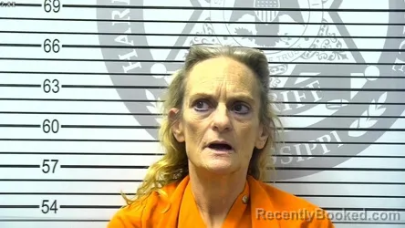 Mugshot of TAMMY LYNN LANDRY booked in Harrison County, Mississippi on March 6, 2026