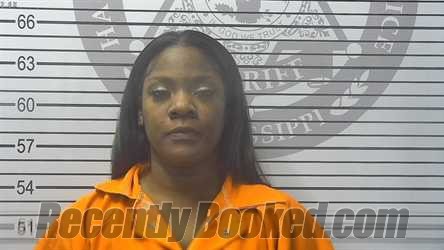 Booking photo from Harrison County, Mississippi