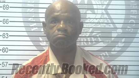 Booking photo from Harrison County, Mississippi
