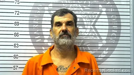 Mugshot of THOMAS EARL TEABOUT booked in Harrison County, Mississippi on March 24, 2026