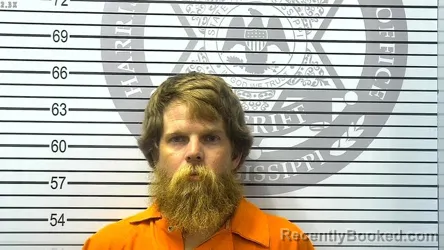 Mugshot of TIMOTHY MICHAEL WILLIAMS booked in Harrison County, Mississippi on March 6, 2026