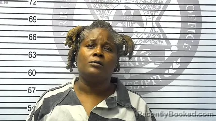 Mugshot of TONIYETTA LATICHA WATSON booked in Harrison County, Mississippi on March 17, 2026