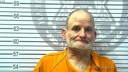 Mugshot of WALTER MARTIN FREEMAN booked in Harrison County, Mississippi on March 6, 2026