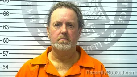 Booking photo from Harrison County, Mississippi