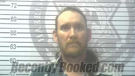 Booking photo from Harrison County, Mississippi