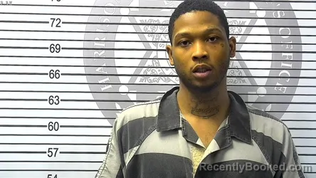Mugshot of XAVIER NA'QUAN LYONS booked in Harrison County, Mississippi on March 17, 2026