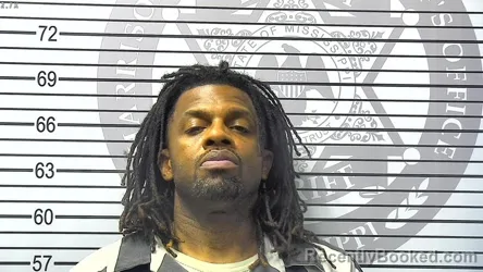 Mugshot of XAVIAN JEROME RAY booked in Harrison County, Mississippi on March 20, 2026