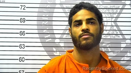 Mugshot of ZACHARY LEE PACHECO booked in Harrison County, Mississippi on March 18, 2026