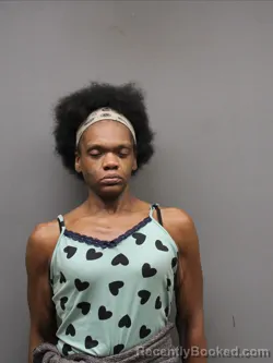 Mugshot of CIARA ARLETTE JACKSON booked in Hinds County, Mississippi on June 25, 2026
