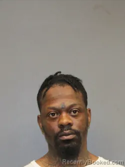 Mugshot of Brandon Jerome Pugh booked in Hinds County, Mississippi on August 17, 2026