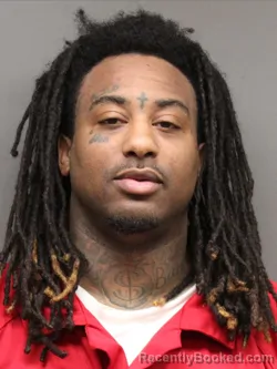 Mugshot of DARTAVIOUS MONQUAZ ROCKINGHAM booked in Hinds County, Mississippi on April 27, 2026