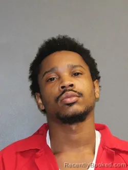 Mugshot of Ladarius Thompson booked in Hinds County, Mississippi on August 25, 2026