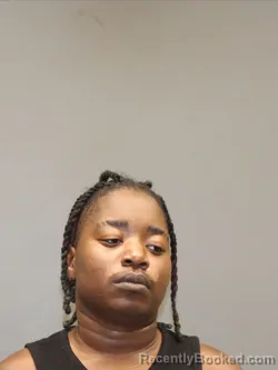 Mugshot of Kenya Shardae Mccarty booked in Hinds County, Mississippi on August 19, 2026