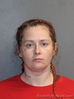 Mugshot of Brittany Nicole Medina booked in Hinds County, Mississippi on August 27, 2026