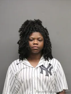Mugshot of BREANNA BURKS booked in Hinds County, Mississippi on April 27, 2026