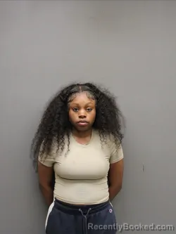 Mugshot of SHANIYAH WILLIAMS booked in Hinds County, Mississippi on April 14, 2026