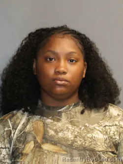 Mugshot of ANIYA RANDLE booked in Hinds County, Mississippi on August 3, 2026