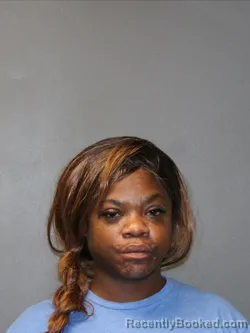 Mugshot of Brianna Burkes booked in Hinds County, Mississippi on August 28, 2026