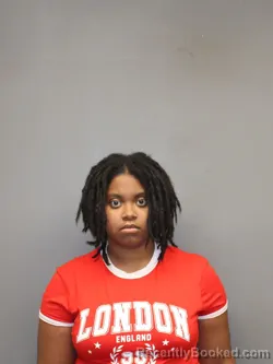 Mugshot of Michaila L Lacey booked in Hinds County, Mississippi on August 31, 2026