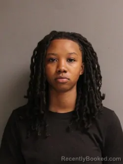Mugshot of Janiya Watkins booked in Hinds County, Mississippi on September 7, 2026