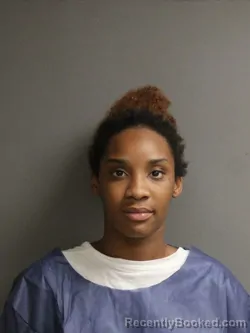 Mugshot of Markayla Brown booked in Hinds County, Mississippi on September 8, 2026