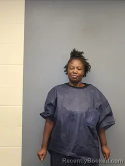 Mugshot of Samantha Latoya Thompson booked in Hinds County, Mississippi on July 25, 2026