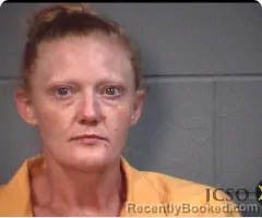 Mugshot of DELORES M THOMPSON booked in Jackson County, Mississippi on March 26, 2026