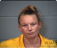 Mugshot of KRYSTAL A WHITE booked in Jackson County, Mississippi on March 29, 2026