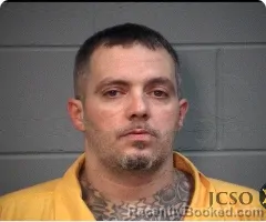 Mugshot of JASON M GIBSON booked in Jackson County, Mississippi on April 1, 2026