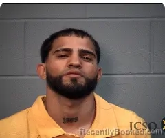 Mugshot of OMAR E SANTIAGO-LOPEZ booked in Jackson County, Mississippi on April 6, 2026