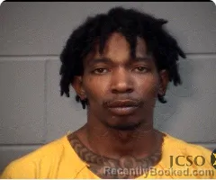 Mugshot of DAQUANTIS D SIMMONS booked in Jackson County, Mississippi on April 6, 2026