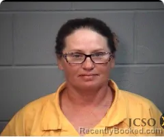 Mugshot of MELISSA J PEARSON booked in Jackson County, Mississippi on April 9, 2026