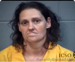 Mugshot of DESIRAE D DICKENS booked in Jackson County, Mississippi on April 10, 2026