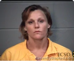 Mugshot of APRIL T CARTER booked in Jackson County, Mississippi on April 13, 2026