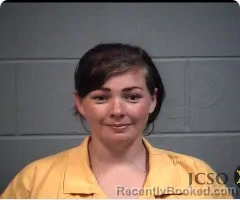 Mugshot of MEGAN E CHUTE booked in Jackson County, Mississippi on April 27, 2026